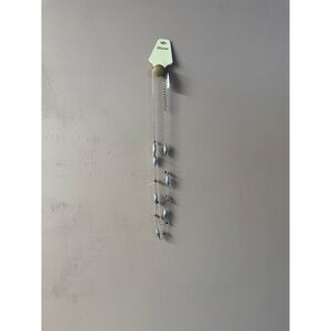 Carol Dauplaise "Worn Silver" Layered Beaded Necklace NWT